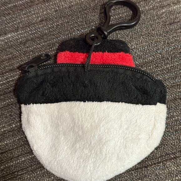 Snowman Plush Pouch - Picture 2 of 3